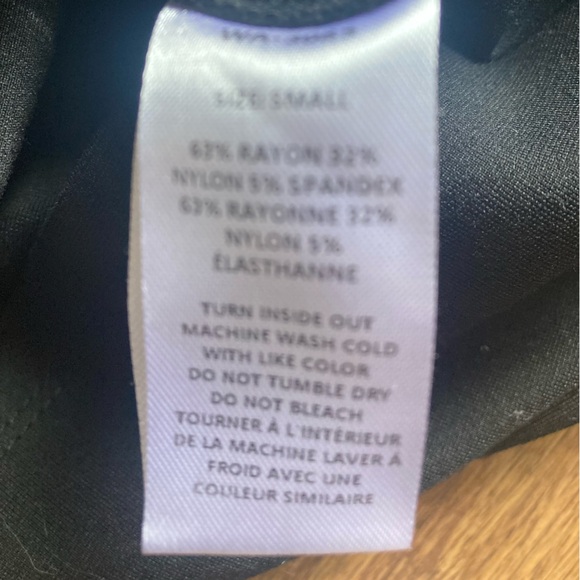 Solid & Striped Black Midi Ponte Dress Coquette Bows - Picture 4 of 7